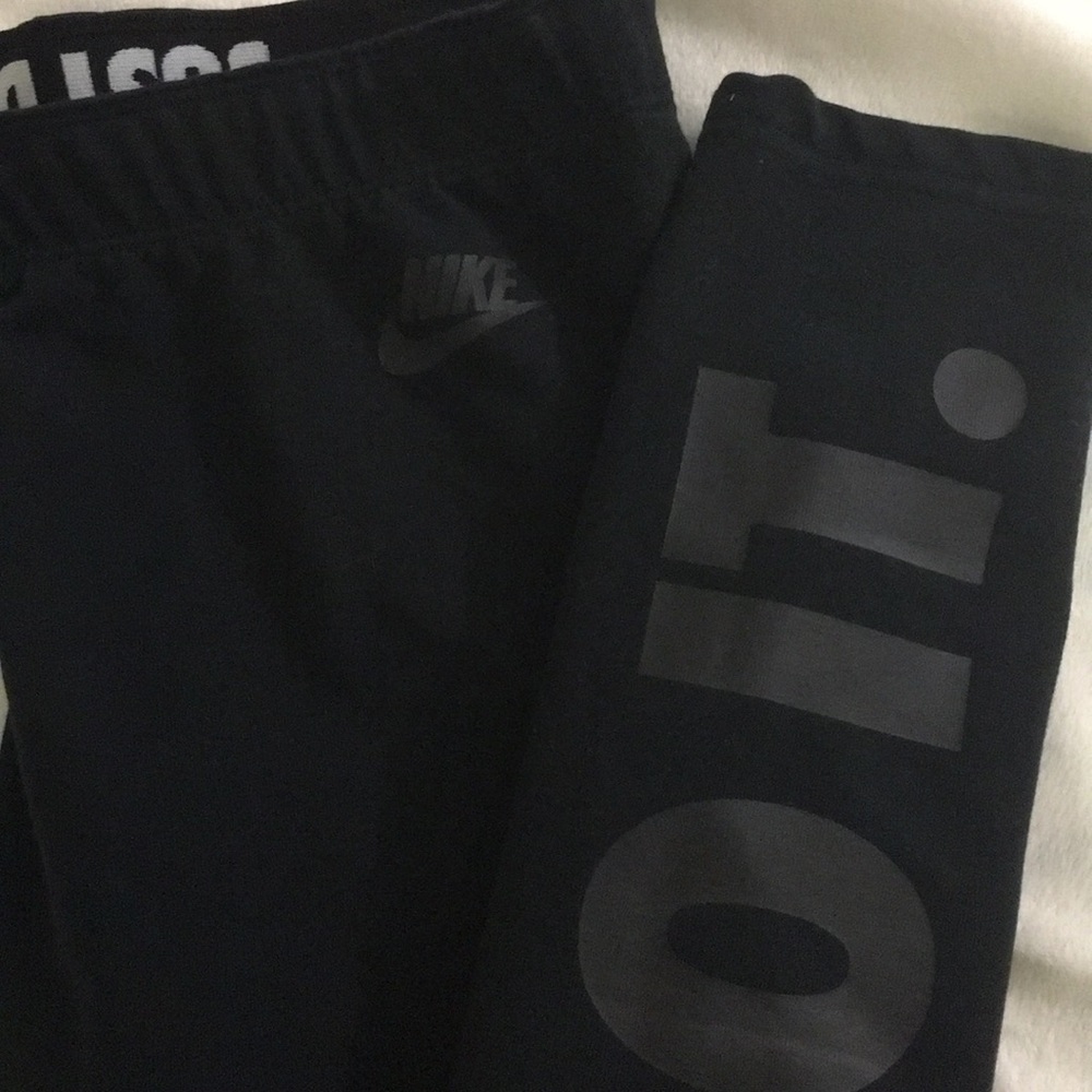 Nike JUST DO IT Black leggings